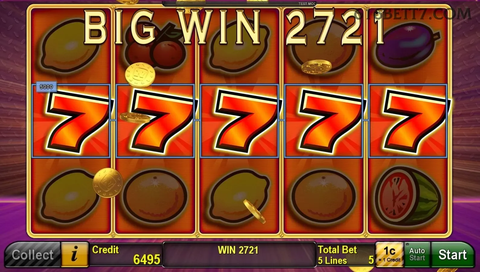 Slots online da 616bet com jackpots progressivos